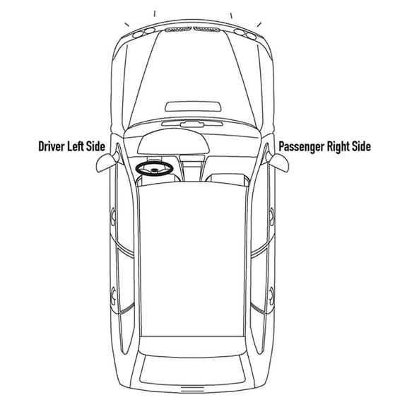 For 2012-2019 Ford Flex Tail Light Passenger Side