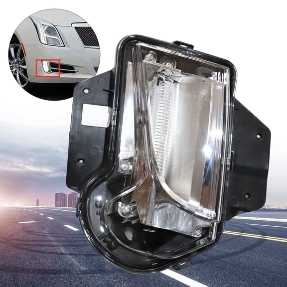 For 2013-17 Cadillac XTS Bumper Driving Fog lights LED Daytime Running Lamps RH Direct Replacement