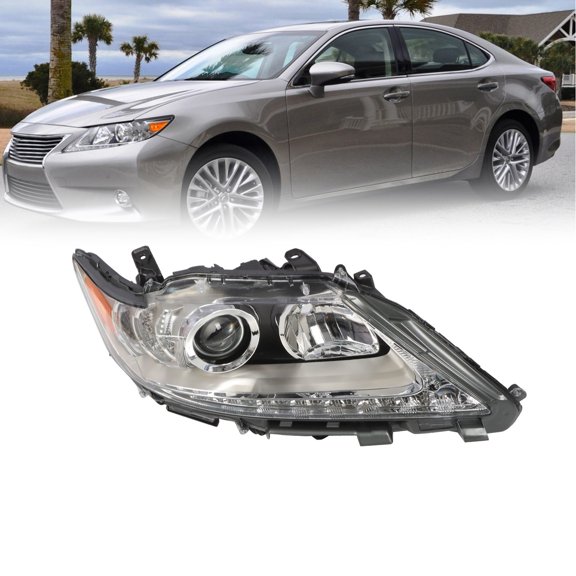 For 2013 2014 2015 Lexus ES ES300H ES350 Right Passenger Side Halogen Headlight