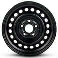 thumbnail image 1 of For 2013-2015 Honda Civic 15 Inch Painted Black Rim - OE Direct Replacement - Road Ready Car Wheel, 1 of 8
