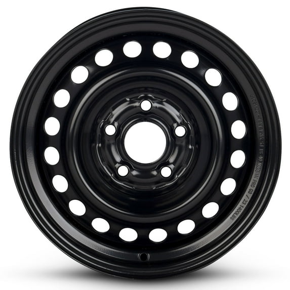 For 2013-2015 Honda Civic 15 Inch Painted Black Rim - OE Direct Replacement - Road Ready Car Wheel