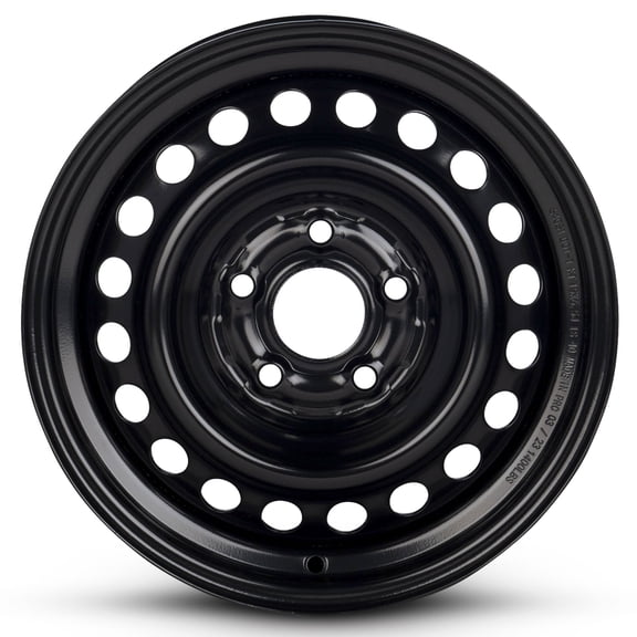 For 2013-2015 Honda Civic 15 Inch Painted Black Rim - OE Direct Replacement - Road Ready Car Wheel