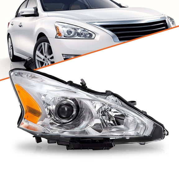 For 2013-2015 Nissan Altima Sedan Halogen Projector Passenger Side Headlight 13-15