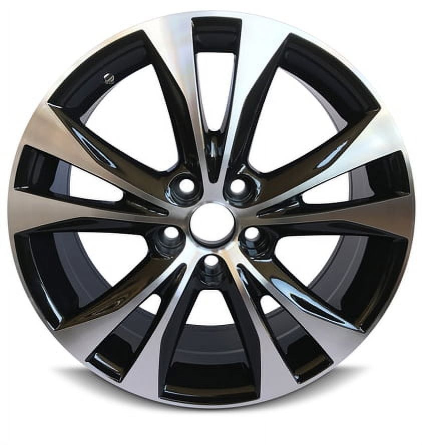 For 2013-2015 Toyota Rav4 18 Inch Black Machine Face (Diamond Cut ...