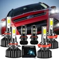 thumbnail image 1 of For 2013-2016 Ford Escape Combo 6000K Super Bright LED Front Headlights High-Low Beam Fog Light Bulbs 6pcs, 1 of 18