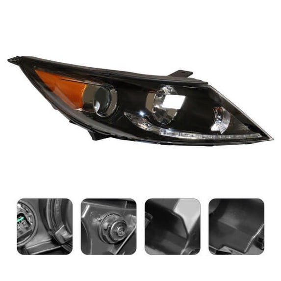 For 2013-2016 Kia Sportage Headlight Assembly LED DRL Halogen Lamp Right Side