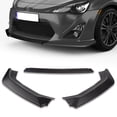 thumbnail image 1 of For 2013-2016 Scion FR-S/Toyota 86 CS-Style Black Front Bumper Body Kit Lip 3pcs, 1 of 5