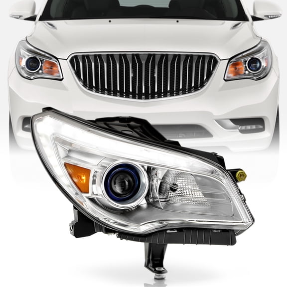For 2013-2017 Buick Enclave HID/Xenon non-AFS Projector Headlight Passenger Side