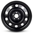 thumbnail image 1 of For 2013-2019 Ford Focus 17 Inch Painted Black Rim - OE Direct Replacement - Road Ready Car Wheel, 1 of 9