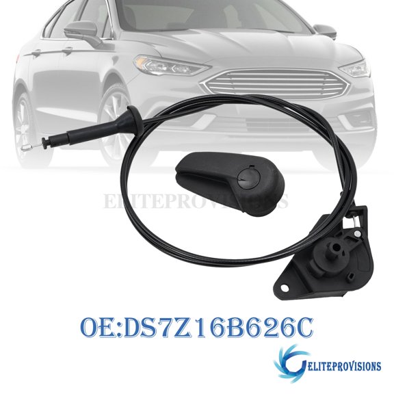 For 2013-2018 Ford Fusion DS7Z16B626C Hood Release Handle Latch Cable Assembly