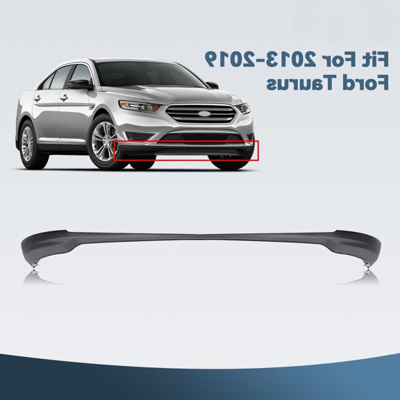 For 2013-2019 Ford Taurus Front Bumper Cover Valance Lower Air Deflector Primed