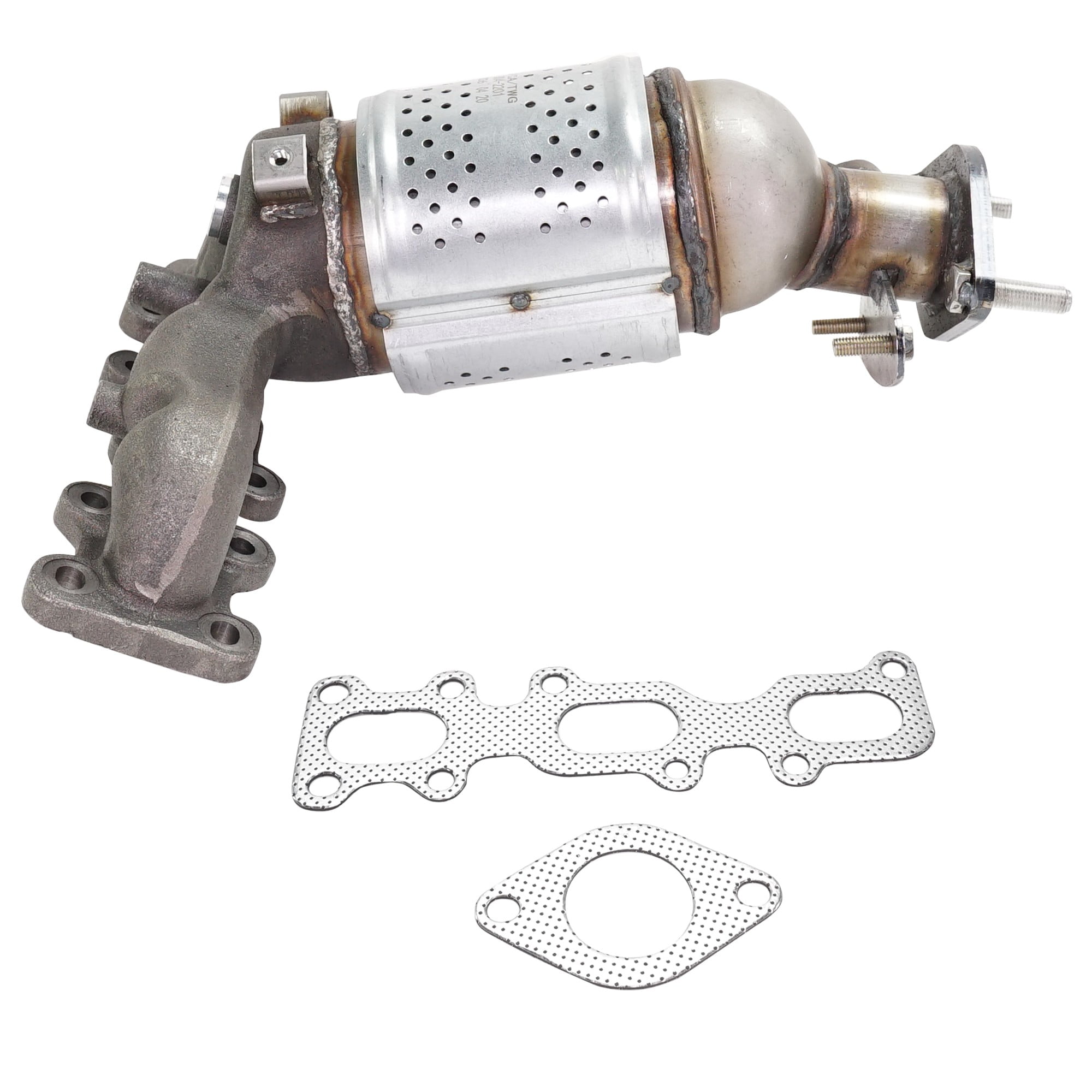 VEVOR Catalytic Converter, 2Pack, Compatible With Ford Police Interceptor Sedan Explorer Flex Police Interceptor Utility Taurus Lincoln Mks Mkt Silver