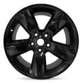 thumbnail image 1 of For 2013-2021 Dodge Ram 1500 20 Inch Painted Gloss Black Rim - OE Direct Replacement - Road Ready Car Wheel, 1 of 7