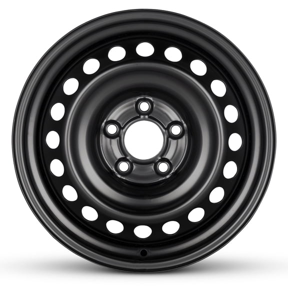 For 2013-2025 Nissan Leaf 16 Inch Painted Black Steel - New OEM Rim - Road Ready Car Wheel