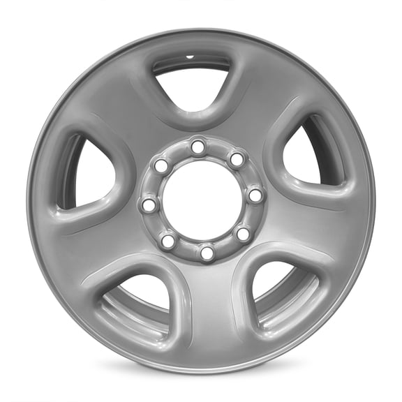 For 2013-2025 Dodge Ram 2500 18 Inch Powder-Coated Silver Steel Rim - OEM Direct Replacement - Road Ready Truck Wheel