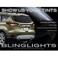 thumbnail image 1 of For 2013+ Ford Escape Tinted Tail Light Lamp Smoked Overlay Kit Film Protection, 1 of 3