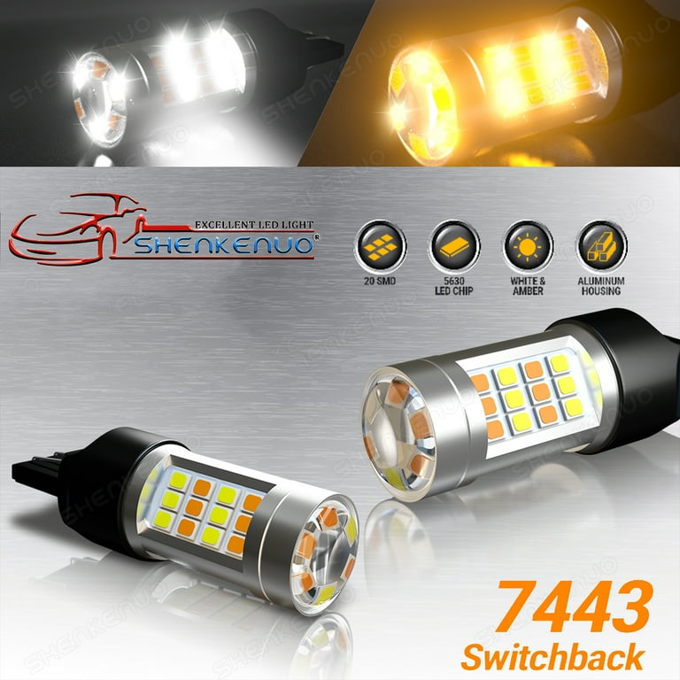 Switchback Front Turn Signal Lights LED Bulbs & Flasher for Scion FRS Switchback Front Turn Signal Lights LED Bulbs & Flasher for Scion FRS