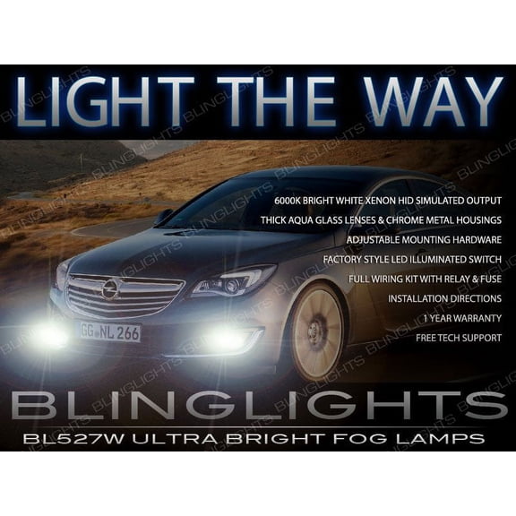 For 2014 2015 2016 Opel Insignia Driving Light Fog Lamp Kit saloon hatchback