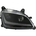 thumbnail image 1 of For 2014 2015 2016 Peterbilt T579 Truck Performance LED Headlight Passenger Side w/Bulbs w/Black Housing | Replacement for CL1000260, 1 of 3