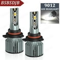 thumbnail image 1 of For 2014 2015 2016 Scion TC Base Coupe 2-Door LED Headlight Bulbs White Kit 9012, 1 of 10