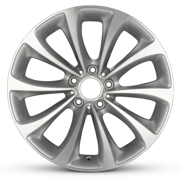 For 2014-2015 BMW 740i 19 Inch Machined Face Silver Rim - OE Direct Replacement - Road Ready Car Wheel