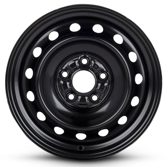 For 2014-2015 Honda Civic 16 Inch Painted Black Rim - OE Direct Replacement - Road Ready Car Wheel