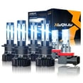 thumbnail image 1 of For 2014-2015 Kia Optima 2.0L 2.4L Combo White 6PCS LED Headlight Hi Low Beam Fog Light Bulbs, 1 of 12