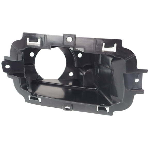 For 2014-2015 Silverado 1500 Fog Light Bracket Front, Right Black Plastic