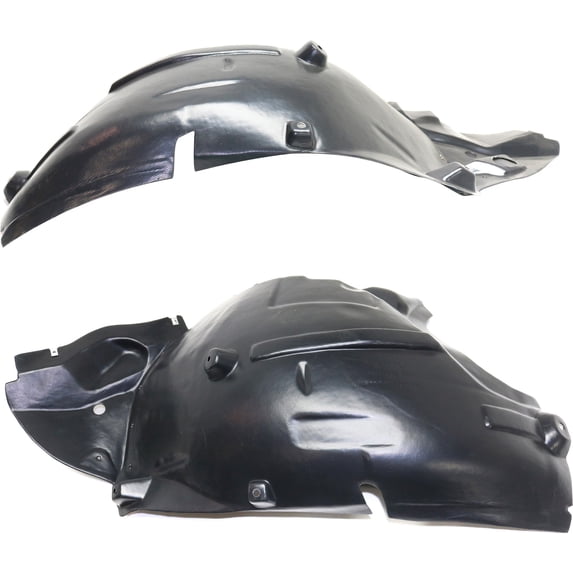 For 2014-2016 E350 Fender Liner Front Plastic SET PAIR