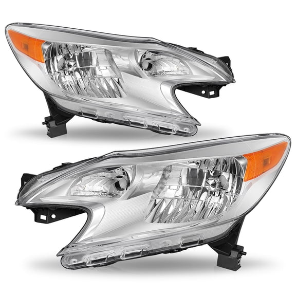 For 2014-2016 Nissan Versa Note Factory Style Headlights Headlamps Left+Right