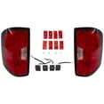 thumbnail image 1 of For 2014-2016 Silverado 1500 Tail Light Red Lens; Chrome Interior Performance, 1 of 5