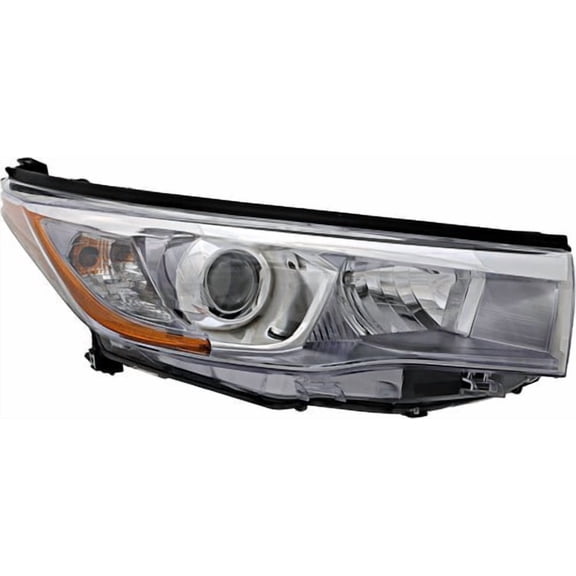 For 2014-2016 Toyota Highlander Headlight Halogen Passenger Side