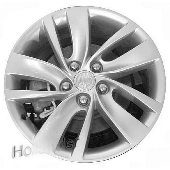 For 2014-2017 Buick Regal 18 Inch Powder-Coated Silver Alloy - Genuine OEM Rim - Road Ready Car Wheel
