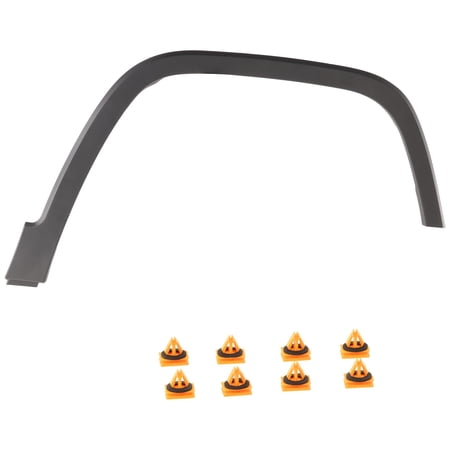 For 2014-2018 Cherokee Fender Flares Front, Right Black Plastic CH1291111