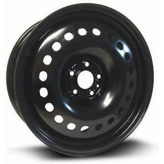 For 2014-2018 Fiat 500L 16 Inch Painted Black Rim - OE Direct Replacement - Road Ready Car Wheel