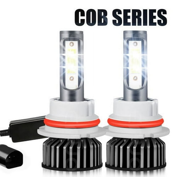For 2014-2018 Nissan Note 9007 LED Headlight Hi/Lo Bulbs 6000k