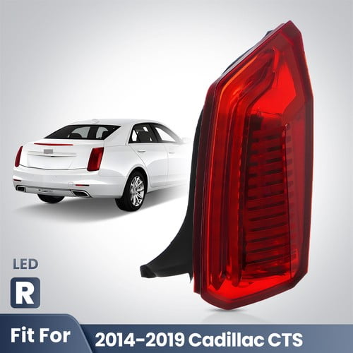 For 2014-2019 Cadillac CTS LED Red Tail Light Brake Lamp Rear Right Passenger