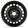 thumbnail image 1 of For 2014-2019 Kia Soul 17 Inch Painted Black Steel Rim - OE Direct Replacement - Road Ready Car Wheel, 1 of 9