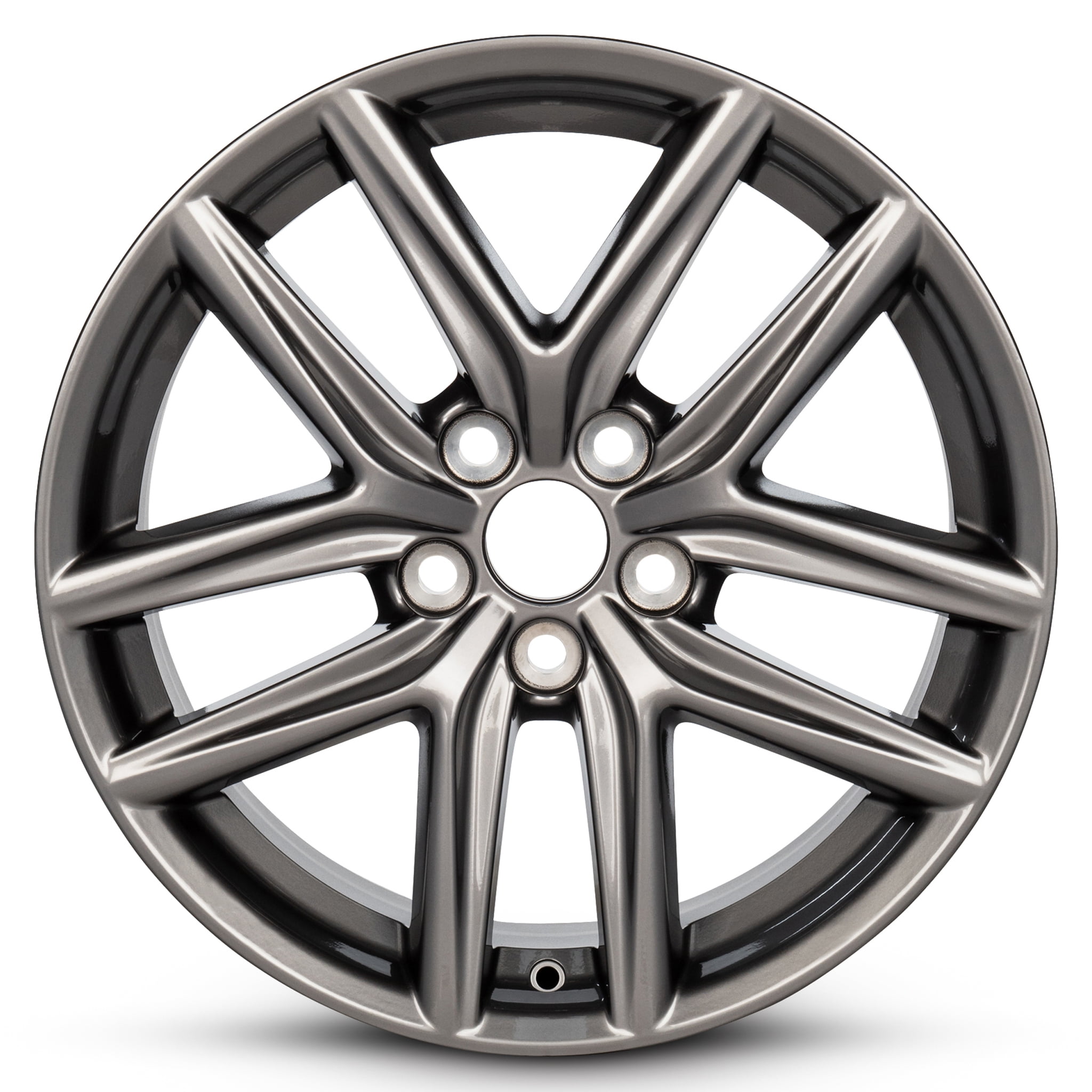 For 2014-2019 Lexus IS350 18 Inch Hyper Silver Rim - OE Direct Replacement - Road Ready Car Wheel