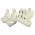 thumbnail image 1 of For 2014-2019 Toyota Corolla S,SE,LE (NOT FIT XSE) FH Group Ultraflex  Neoprene Custom Fit Car Seat Covers - Solid Beige Full Set, 1 of 5
