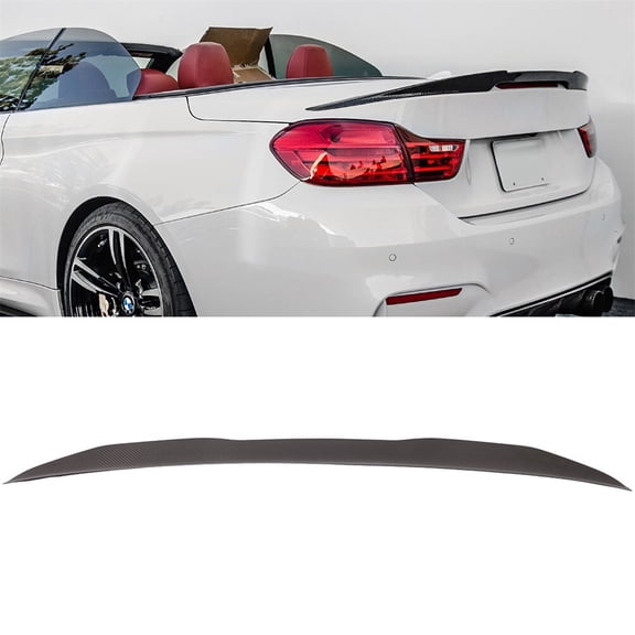 For 2014-2020 BMW F33 F83 M4 Convertible Carbon Fiber Trunk Spoiler