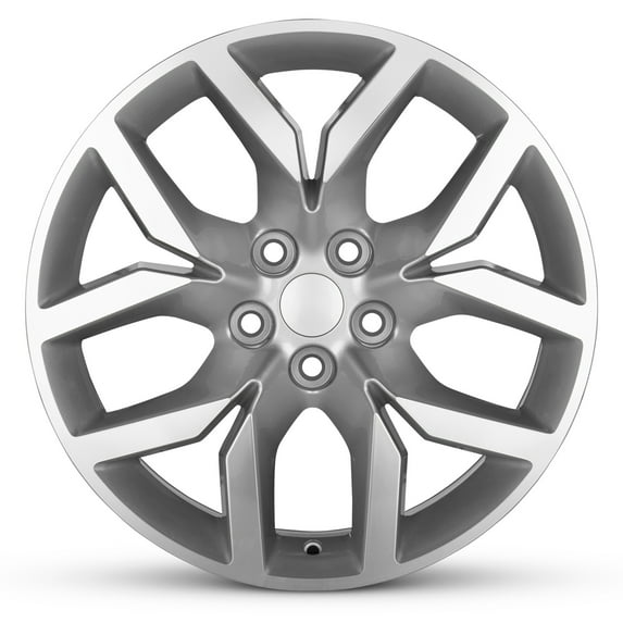 For 2014-2020 Chevrolet Impala 19 Inch Machined Face Silver Rim - OE Direct Replacement - Road Ready Car Wheel