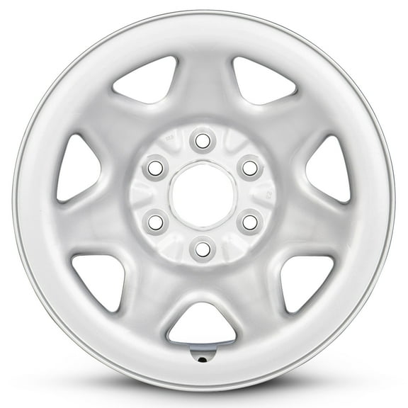 For 2014-2020 Chevrolet Silverado 1500 17 Inch Painted Silver Rim - OE Direct Replacement - Road Ready Car Wheel