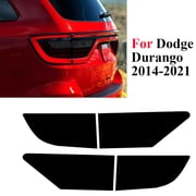 For 2014-2021 Dodge Durango Rear Tail Light Vinyl Film Tint Precut Overlay Cover