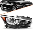 thumbnail image 1 of For 2014-2022 Infiniti Q50 LED w/o AFS Right Passenger Side Headlight Headlamp, 1 of 7