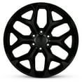 thumbnail image 1 of For 2014-2023 Chevrolet Tahoe 22 Inch Gloss Black Rim - OE Direct Replacement - Road Ready Car Wheel, 1 of 10