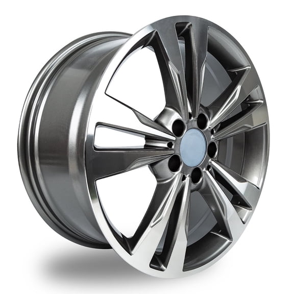 Focalmotors Alloy 18" Rim 5X112mm 18X8.5 5-Lug, Gray for Mercedes-Benz E350 E400