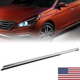 thumbnail image 1 of For 2015 2016 2017 Hyundai Sonata Left LH Driver Side Fender Chrome Molding Trim, 1 of 7
