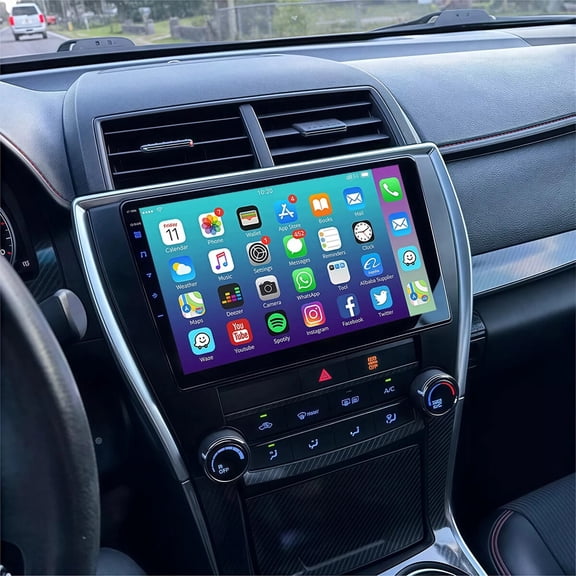 For 2015 2016 2017 Toyota Camry Radio GPS Stereo Apple CarPlay & Android Auto