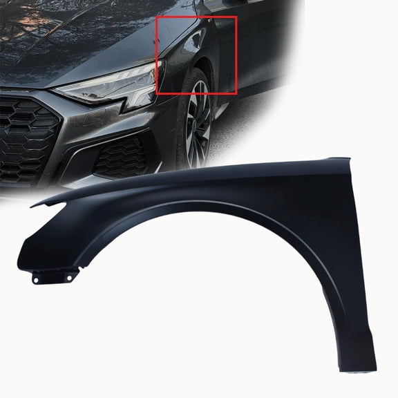 For 2015 2016-2020 Audi A3 Primed Steel Front Left Fender AU1240136 8V5821105A